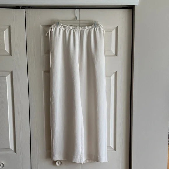 Aritzia Artisan Pants Crepette Light Birch - Picture 3 of 5